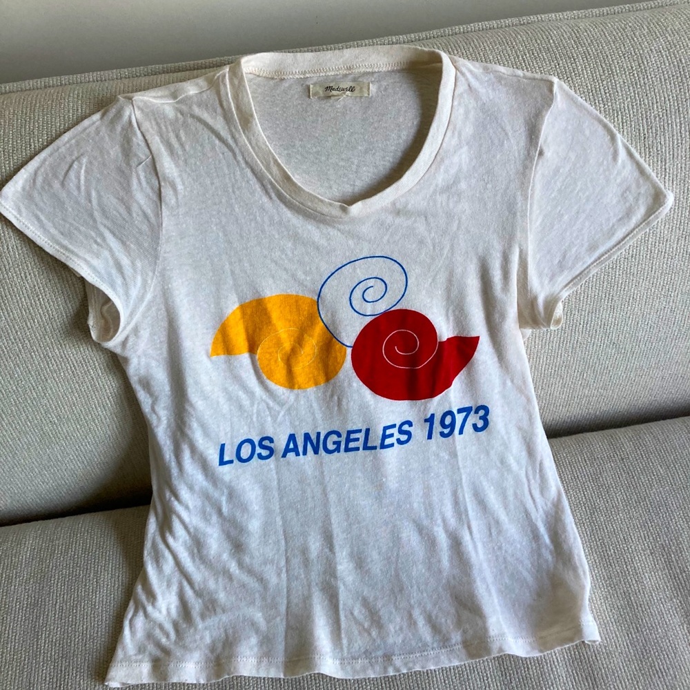 Los Angeles 1973 Graphic Lo-Fi Shrunken Tee